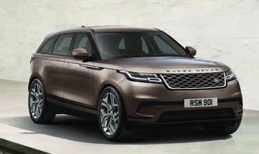 VYBERTE SI PAKET VÝBAVY S tímto průvodcem si snadno vyberete ideální Range Rover Velar.
