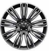 SATIN DARK GREY (STYLE 1033) 22" KOLA Z LEHKÉ