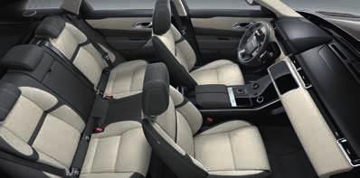 KROK 5 VYBERTE SI INTERIÉR PRÉMIOVÉ TKANINY Range Rover Velar nabízí osvěžující alternativu ke kůži moderní a nádherně zpracované tkaniny.