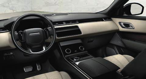 KROK 5 VYBERTE SI INTERIÉR LUXURY PACK PLUS* PREMIUM TEXTILE PACK Střední část přístrojové desky, horní část přístrojové desky, horní část výplně dveří a spodní část horní výplně dveří jsou čalouněny