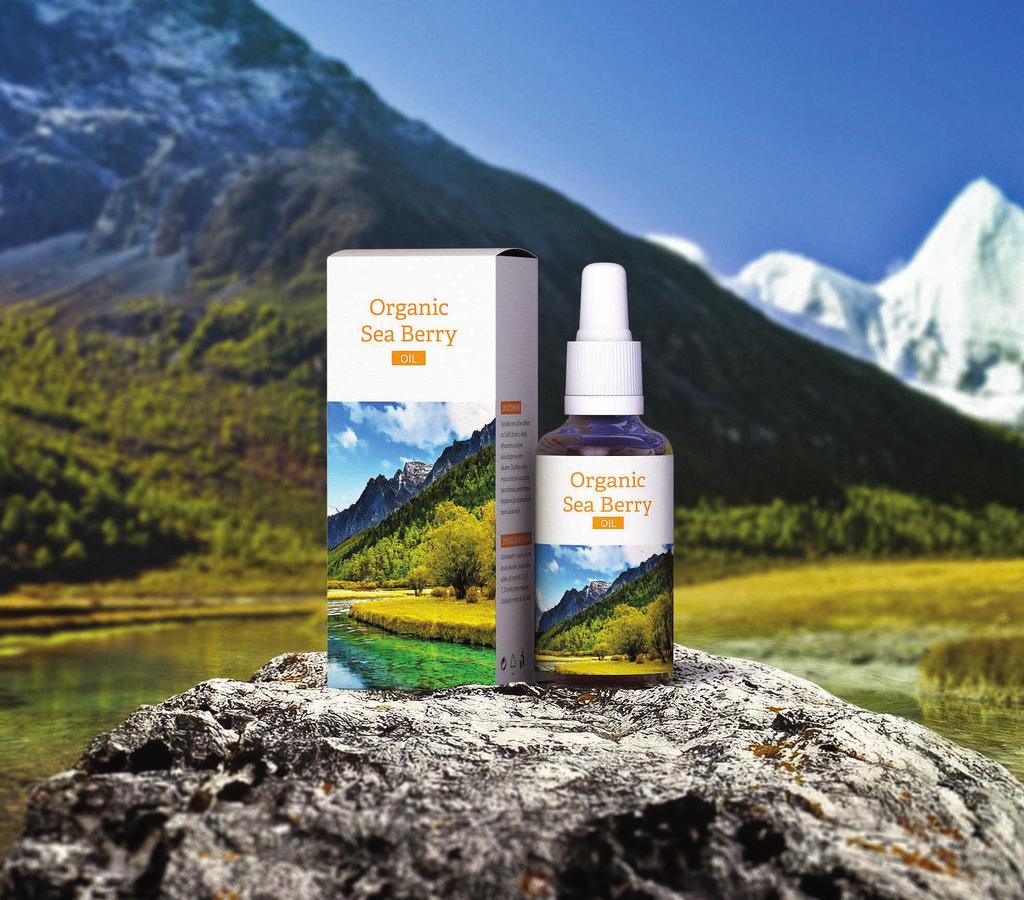 ORGANIC SEA BERRY OIL TERAPEUTICKÝ OLEJ podporuje přirozenou obranyschopnost organismu / pomáhá snižovat únavu, má antidepresivní a antistresové účinky /