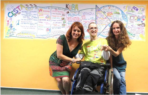 A tak vznikl pilotní projekt s názvem MŮJ ŽIVOT MOJE CESTA, kde jsme se učili pracovat s technikou MAPA (nástroj, který pomáhá, když člověk ještě nemá stanoveny své cíle, má ale své sny, pomáhá