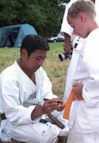 Martin Křáp a Eva Pallová tu žijí společně se svou dcerou v domku, k němuž patří i japonská zahrada. Dříve vyučovali lekce bojového umění jen v Benešově, ale nakonec zakotvili na Praze 14.
