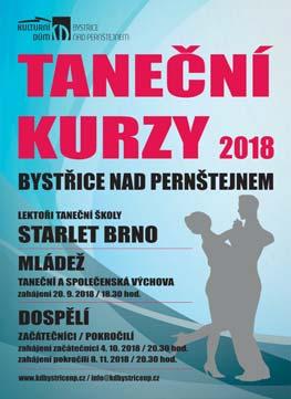 KULTURA Bystřická Univerzita třeho věku pokračuje s podzimním programem Město Bystřice nad Pernštejnem zahájilo v loňském roce pilotním programem projekt, jehož cílem je vzdělávat a akvizovat