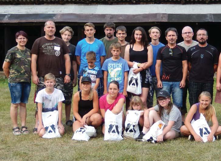 Nohejbalový turnaj trojic SDH Býšovec uspořádal v sobotu 14. července 2018 za krásného letního počasí nohejbalový turnaj trojic (17. ročník) o pohár starosty obce.