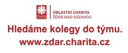 Vedoucí Charitní pečovatelské služby: Společně s rodinou nastavujeme péči, která má smysl. Charitní pečovatelská služba je jedním z největších a nejstarších projektů žďárské Charity.