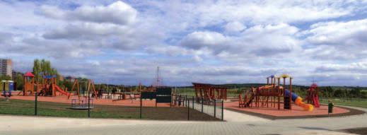 Park bude sloužit převážně obyvatelům sídliště Černý Most, ale i našim občanům, neboť jeho většinová část se nachází na území Dolních Počernic. My se můžeme těšit, že v r.