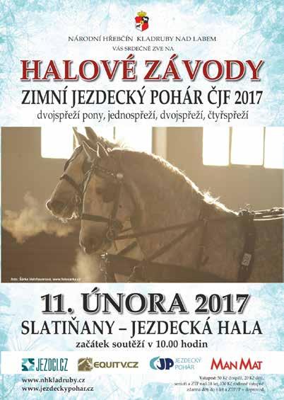 O víkendu 21. 22. ledna 2017 pořádala Česká jezdecká federace na hale ve Slatiňanech první reprezentační soustředění spřežení s trenérem Jiřím Nesvačilem seniorem.