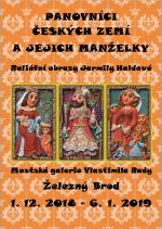 května 1, Železný Brod 02.12.2018-06.01.2019... a jejich manželky na reliéfních obrazech řezbářky Jarmily Haldové, otevřeno: so-ne 13-16 hodin. Více MĚSTSKÝ ÚŘAD ŽELEZNÝ BROD náměstí 3.