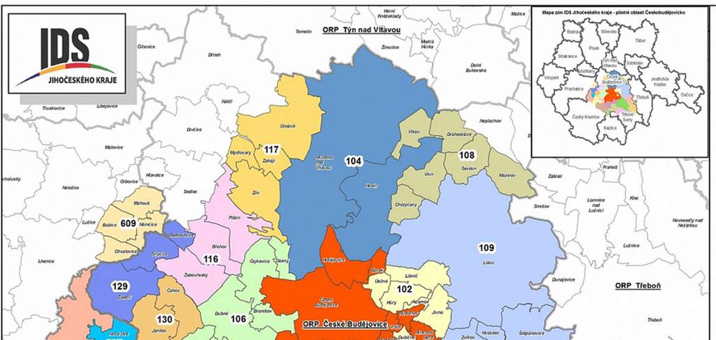 Křemežsko, do Zlaté Koruny, na Borovansko, ve směru na severovýchod do Ševětína, ve směru na severozápad například do Zlivi či Holašovic.