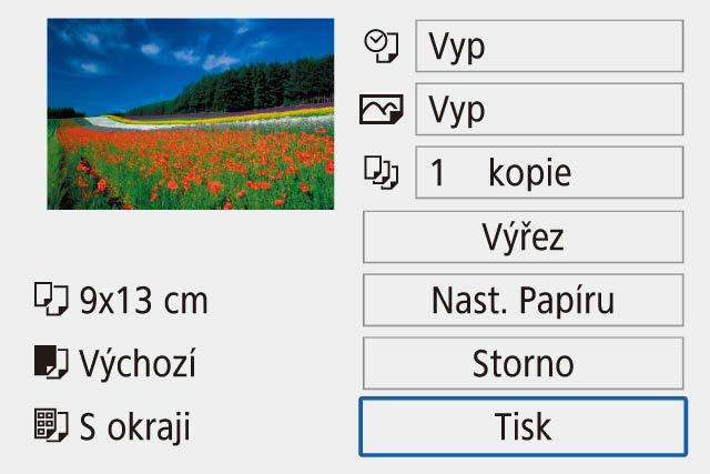 V tomto textu je pro ilustraci použita kompaktní fototiskárna řady Canon SELPHY CP. Zobrazované obrazovky a dostupné funkce se budou lišit v závislosti na tiskárně.