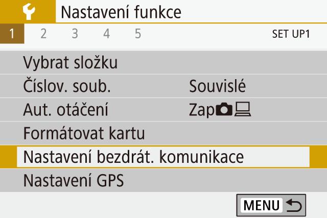 / příslušenství 4 Vraťte se do nabídky nastavení funkce. Po kontrole se vraťte do nabídky nastavení funkce: Tlačítko [OK] tlačítko. Přezdívky mají 1 8 znaků a lze je později změnit.