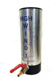 Pouze nasávání Highwind 3 Kapaliny s malým obsahem pevných částic Velký průtok a maximální podtlak 300 mm/ce Highwind 5 -