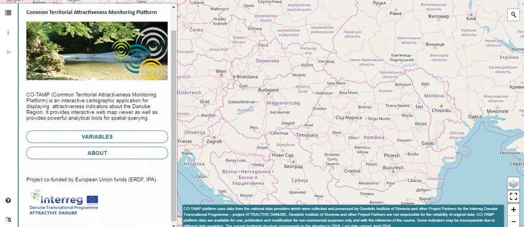 V průběhu projektu ATTRACTIVE DANUBE doplnila CENIA tyto indikátory do společné