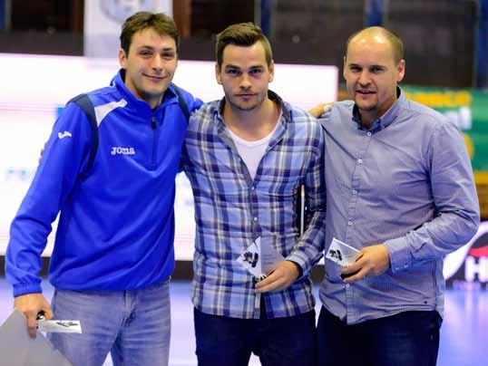 Nejlepším brankářem Gerčák, rozhodčím Černý V rámci Final four Poháru FAČR 2014 ve futsalu byly vyhlášeny i dvě futsalové ankety a ocenění.