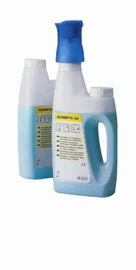 Využívejte čisticí sílu vody HYDROclean. Chraňte své vybavení před znečištěnou vodou.