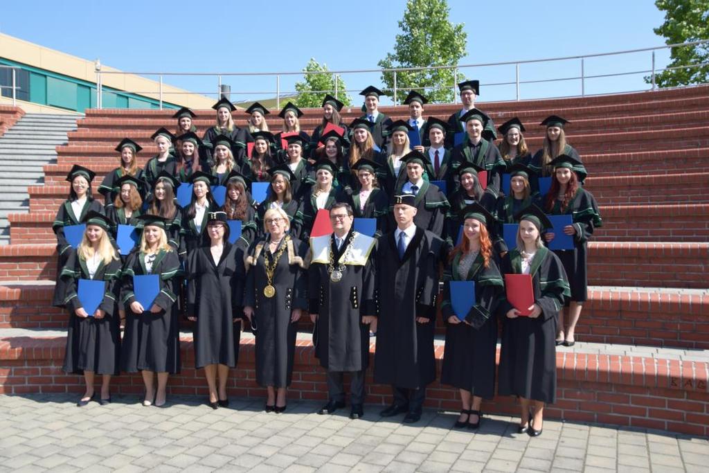 ČÁST TŘETÍ PEDAGOGICKÁ OBLAST Slavnostní magisterské promoce studentů oboru Finance Přehled akreditovaných bakalářských, magisterských a doktorských studijních oborů v
