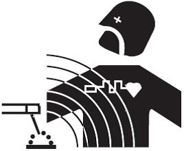 ELEKTROMAGNETICKÁ POLE Průchod elektrického proudu v některých vodivých částech způsobuje vznik lokalizovaných elektromagnetických polí (EMF).