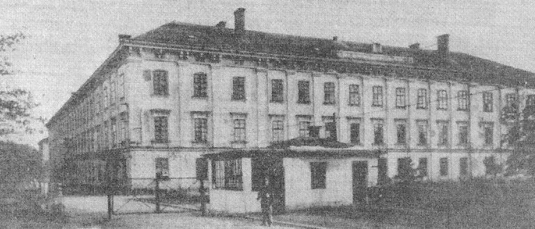 Budova Chronotechny Šternberk v roce 1947 Rezignací Ing.