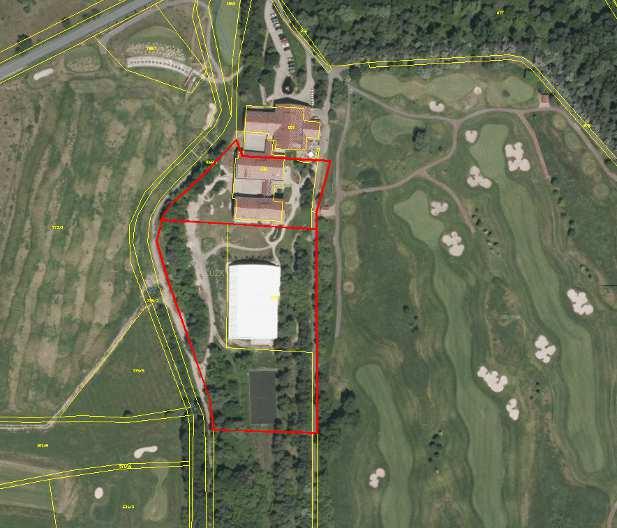 I/J Severní část řešeného území, zázemí golfového areálu, zastavitelná plocha b.2 a b.