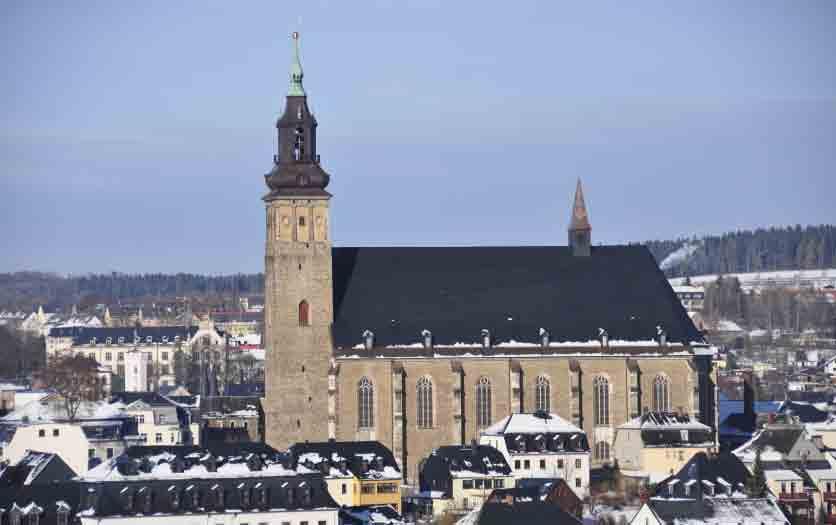 Představujeme památky nominované na světové dědictví Historické jádro města Schneeberg První zmínky o důlním díle na Schneebergu u Zwickau pocházejí již z roku 1453.