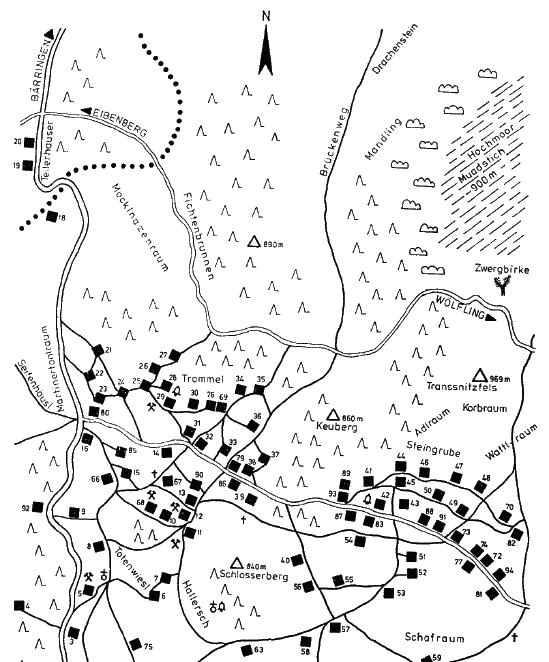 Název Ullerslohe (také jako Ullersloh) nesla obec od roku 1780. Dolování cínu a železa nejvíce vzkvétalo kolem roku 1580. Doly se nacházely převážně na kopci Vysoká jedle (Ringelsberg, 851 m 