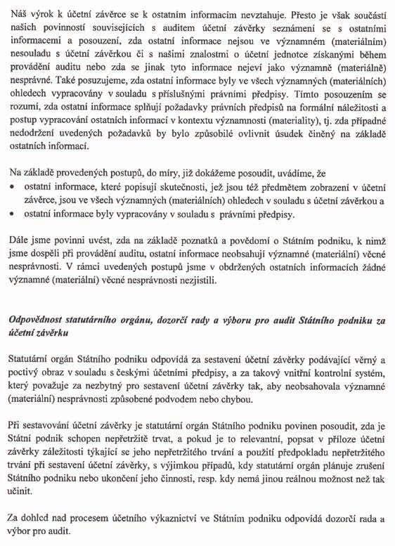 46 Zpráva o