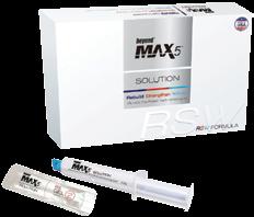 Sázíme bomby! MAX5 Solution RSW Formula + 5 zubní pasta Pearl White Inovované ordinační bělení doplněné složkou RS gel pro snížení citlivosti zubů a podporu remineralizace skloviny.