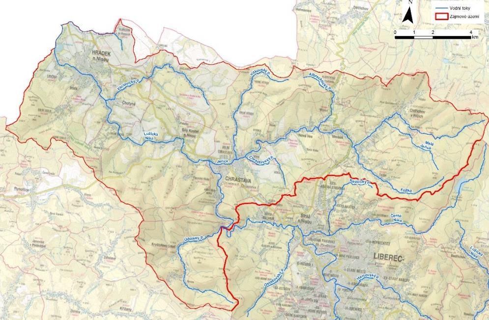 ÚVOD Studie sleduje několik cílů: Protipovodňová ochrana měst a obcí, zvýšení retence vody v povodí, umožnění neškodného rozlivu vody v nivě, zvětšení