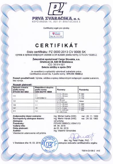 Kvalita ISO 9001:2015 práve prebieha