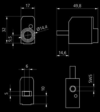 6 Utahovací moment (Nm) 6 Nm (6-10 mm 2 ) 10 Nm (16-50 mm 2 ) 6 Nm (6-10 mm 2 ) 10 Nm (16-50 mm 2 ) 6 Nm (6-10 mm 2 ) 10 Nm (16-50 mm 2 )