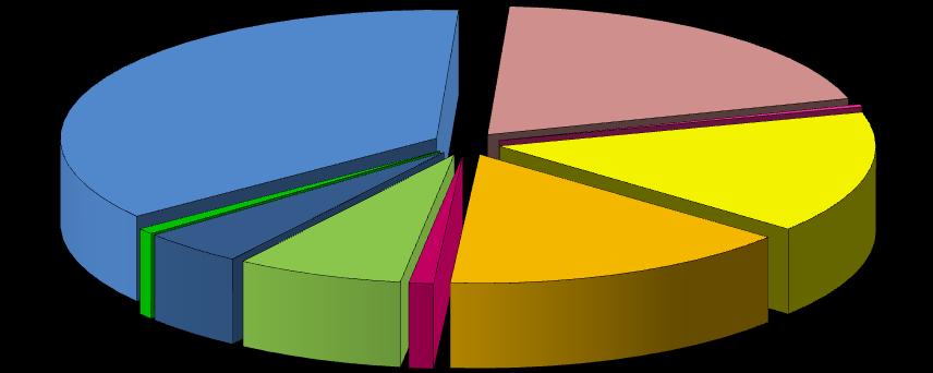 2009 Podrobnější informace o podílu jednotlivých kumulovaných skupin výdajů na celkových výdajích nabízí následující grafy: Graf č. 7: Struktura výdajů statutárního města v roce 2008 Neinv.přís.