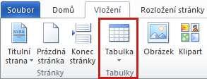 Postup pro vymazání celé tabulky naleznete v části Odstranění tabulky. 6. V navržené tabulce klikněte do některé buňky a začněte psát nebo vložte grafiku. Převod textu na tabulku 1.