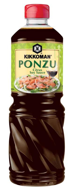 Je vhodná jako přelivová omáčka na carpaccio, steaky, ryby nebo mořské plody. PONZU použijte také jako dip na sushi, sashimi nebo knedlíky Gyoza.
