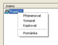 Kliknutím na patřičnou úroveň se v pravém okně zobrazí její obsah.