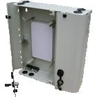 o Rozvaděče jsou dodávány jak v jednoduché verzi s krytem uchyceným pomocí šroubku ve dvou velikostech typ ORN-01 (rozměr 220x180mm, 300x180mm), tak i ve dvojité verzi