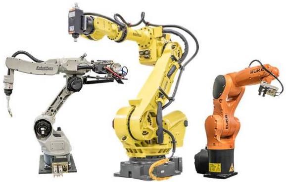1.3 Průmyslový robot Vzhledem k tomu, že je tato práce zaměřena na implementaci kolaborativního robota, což je ve své podstatě druh průmyslového robota, nesmí chybět definice tohoto pojmu.