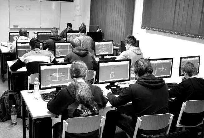 Konstruování v CAD programech V týdnu před jarními prázdninami proběhla na naší škole soutěž ve 2D kreslení v programu AutoCAD a ve 3D modelování v programu Inventor.