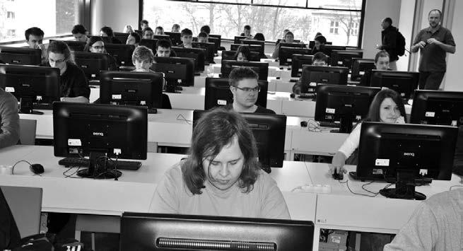 nejen vyučovací proces tvoří školu NetAcad Games 2015 Desátý ročník soutěže NetAcad Games uspořádal spolek i-com-unity 27. března na půdě Fakulty informatiky ČVUT v Praze.