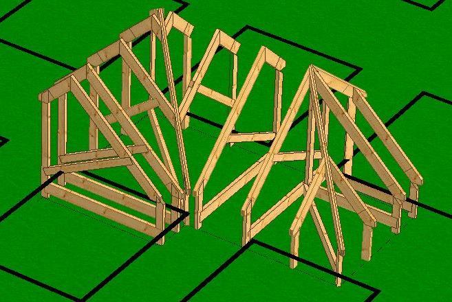 SOUTĚŽNÍ ÚKOL Pokládka pálené posuvné tašky HRANICE 11 s povrchovou úpravou na valbovou střechu s úžlabím a štíty Zadání: na dřevěnou nosnou konstrukci provést montáž doplňkové hydroizolační vrstvy -