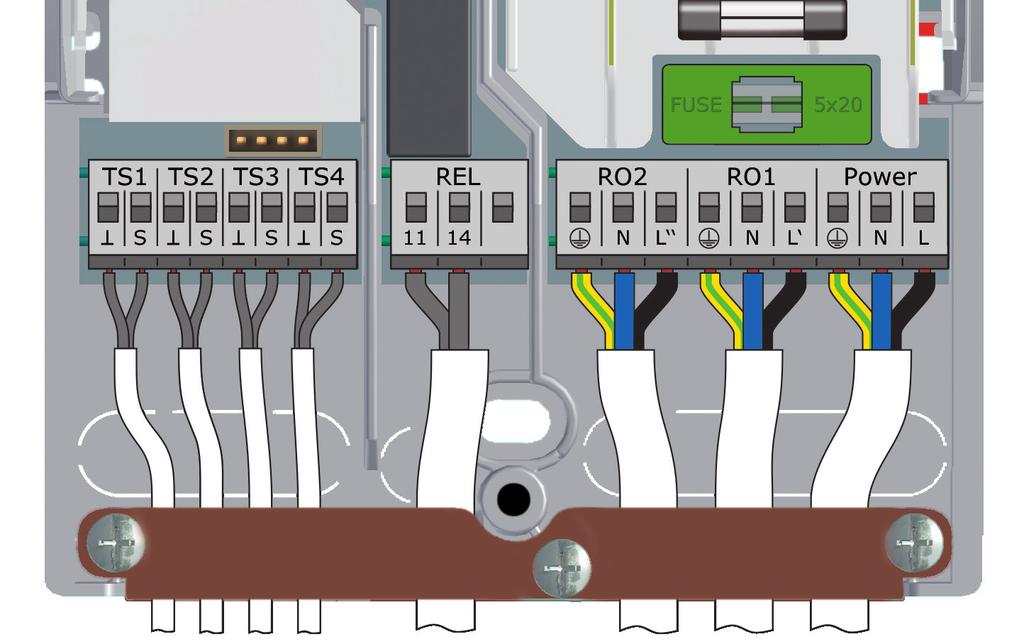 Elektrické připojení Nebezpečí! Nebezpečí ohrožení života zásahem elektrickým proudem!