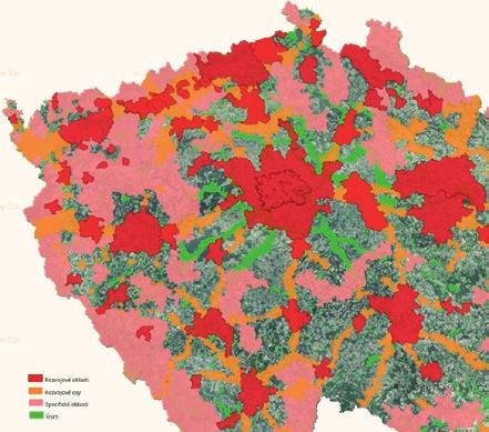 LIMITY VYUŽITÍ PŮDY Aplikace limity využití půdy zobrazuje krajská data Zásad územního rozvoje.