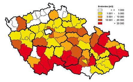 žloutnutí smrku, se kterým se obvykle setkáváme právě v regionech se zvýšenou imisní zátěží, kde došlo v průběhu předchozích let k ochuzení půd o bazické prvky.