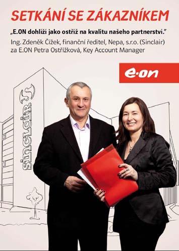 Nové plakáty v zasedacích místnostech E.ON Czech 7 a 8-2016 13 Už jste viděli nové plakáty s našimi zákazníky?