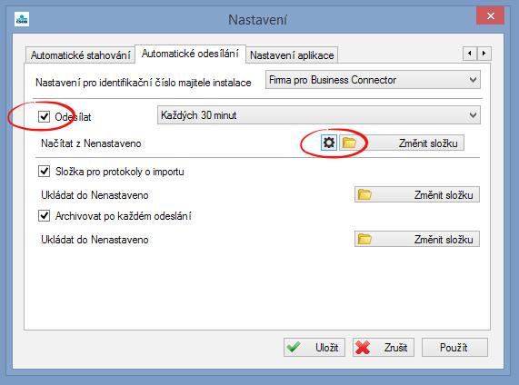 Službou Business Connector je možné zasílat soubory s příkazy nepodepsané, které budou zobrazeny k podepsání v čekárně portálu ČSOB CEB.