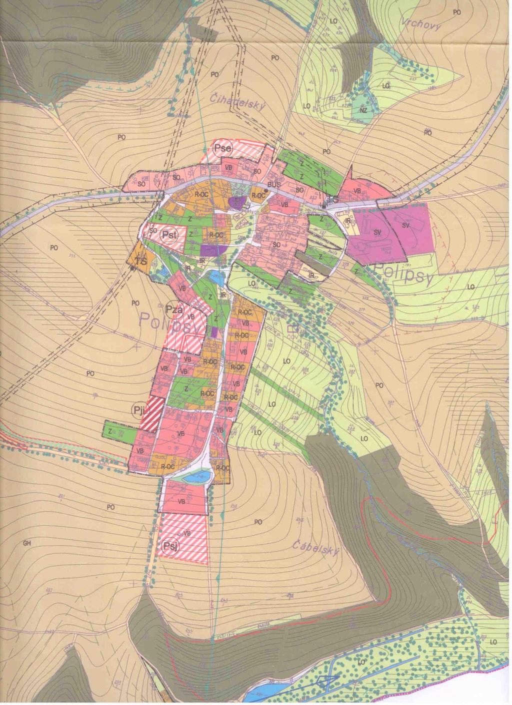 16 ZMĚNA 2.16, 2.17, 2.18 a 2.19 k.ú.