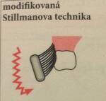 na další zub. Stejným způsobem postupujeme i na orálních ploškách zubů. Na závěr vyčistíme okluzní plošky horizontálními pohyby. 1.5.3.