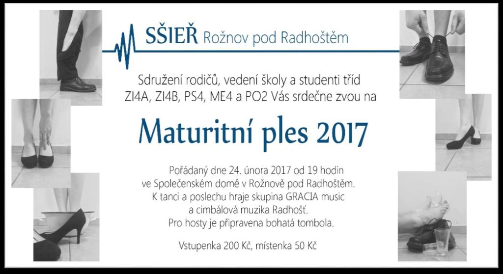 . 2. 2017 v prostorách Společenského domu v Rožnově pod