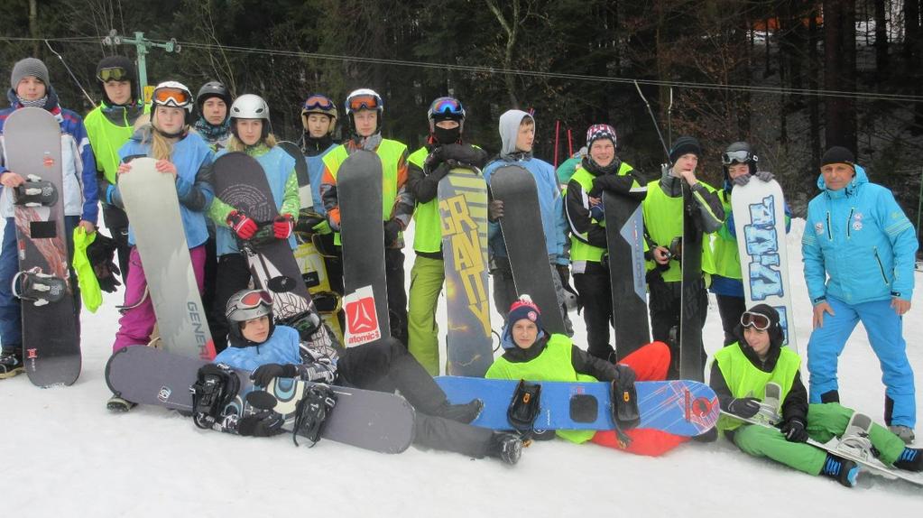 Sportovní vodácké kurzy, lyžařské kurzy V září