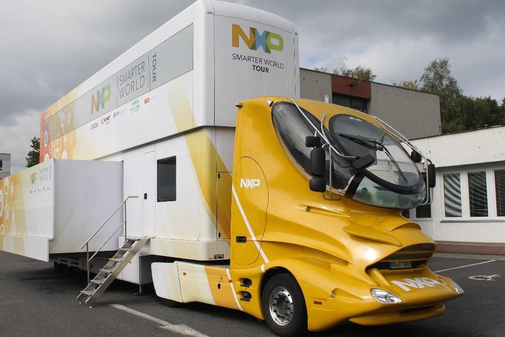 více než 130 zařízení od společnosti NXP Semiconductors, a